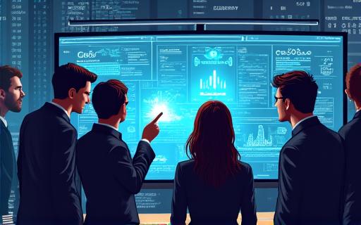 A team collaborating to resolve a security incident on a screen.